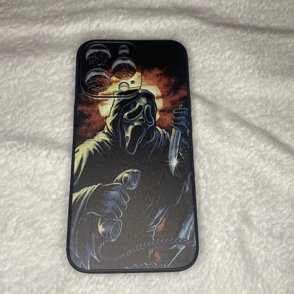 Ghostface Scream Scary Movie Horror Halloween IPhone 13 Pro Phone Case